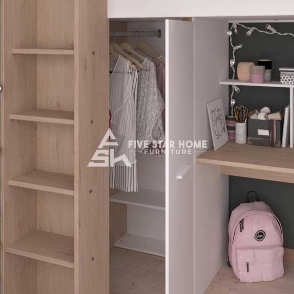 FSH Bunk Bed with Desk and Wardrobe