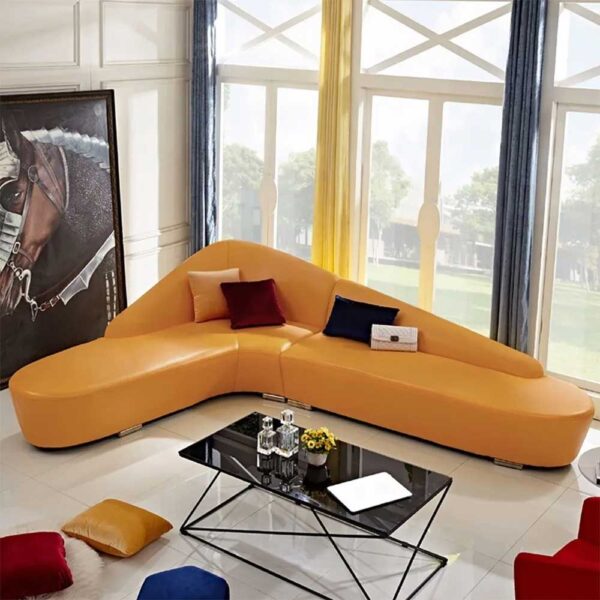 Futuristic L-Shaped Corner couch