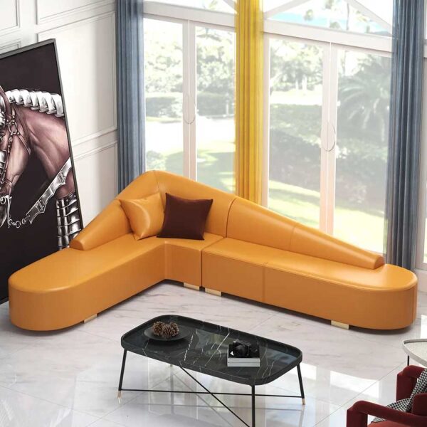 Futuristic L-Shaped Corner couch