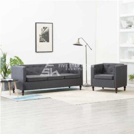 High-end Fixed Straight Sofa Set