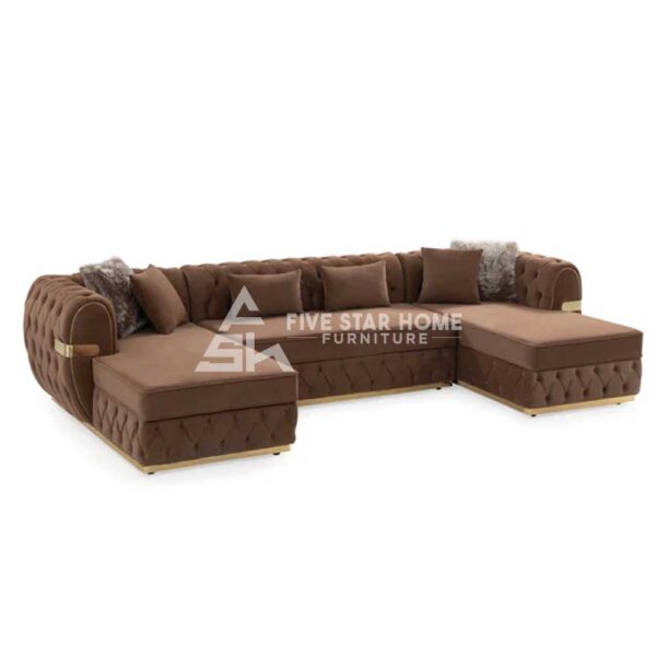 Jester Velvet Upholstered Couch