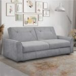 Modern Design 3-Seater Sofa in Light gray