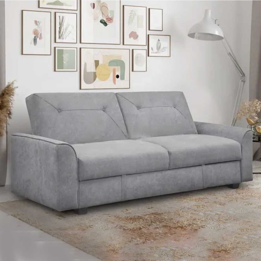 3-Seater Sofa In Light Gray