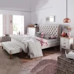 FSH Chesterfield Sleigh Bed