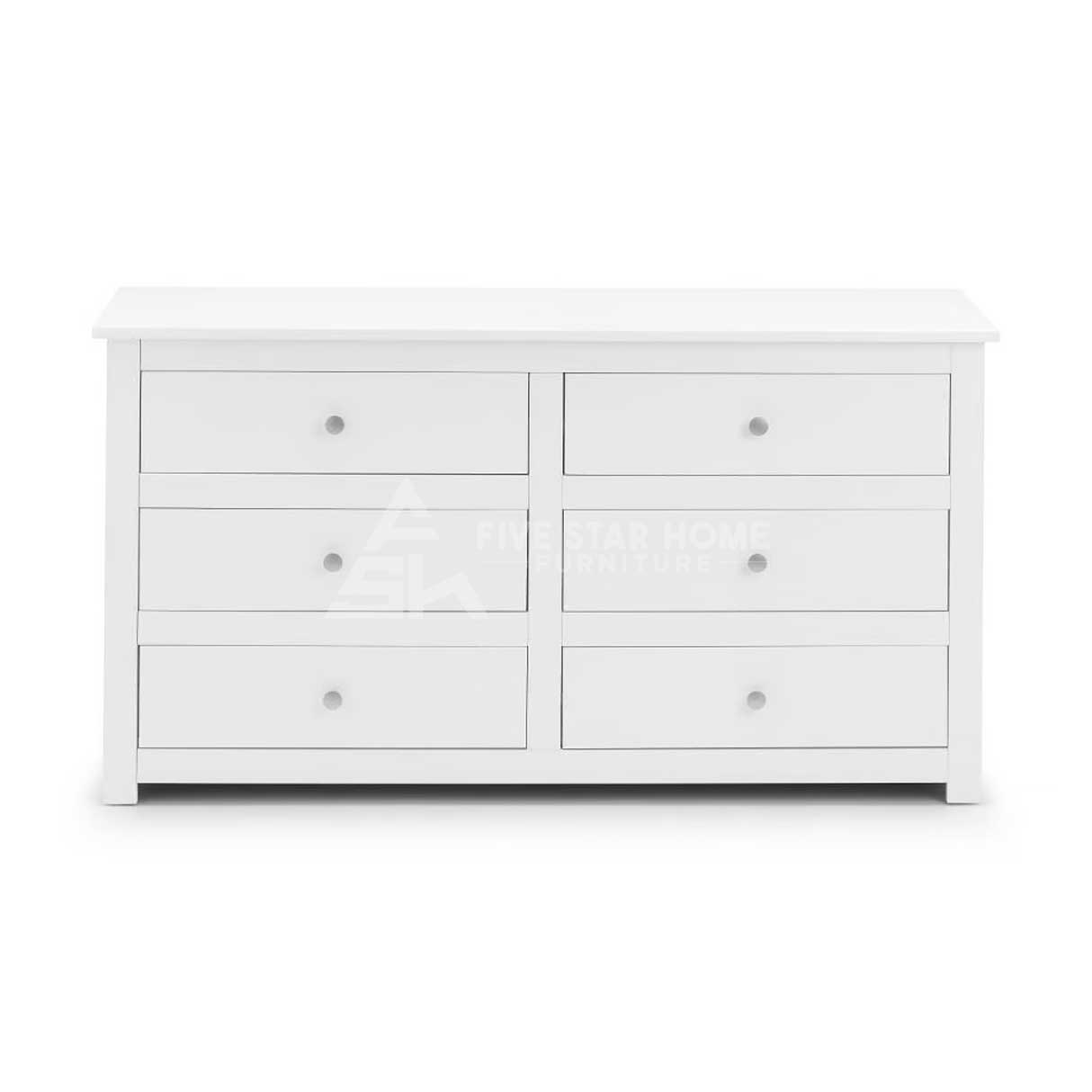 Fsh Grey 6 Chest Of Drawers