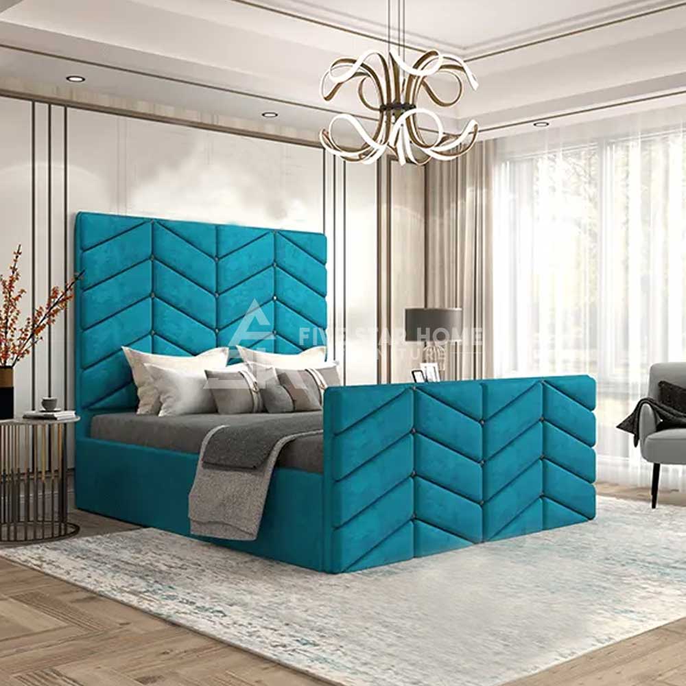 Futuristic Ariana Upholstered Bed