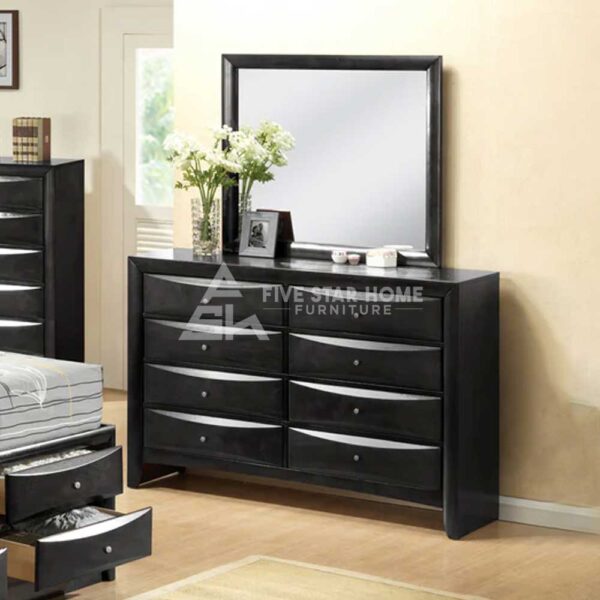 Black dresser outlet drawer