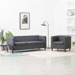 High-end Fixed Straight Sofa Set