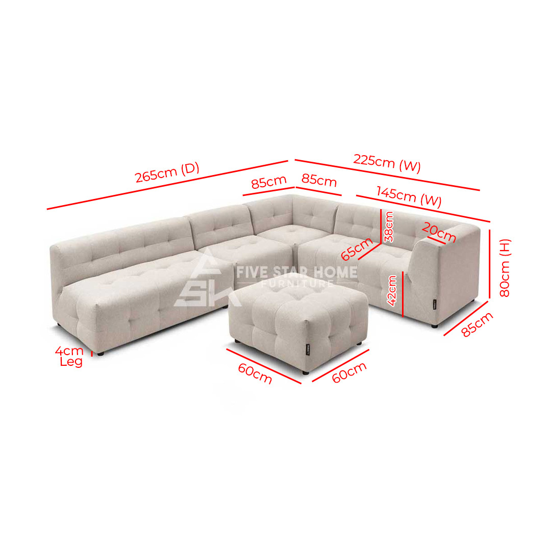 Kleber Modular Corner Sofa