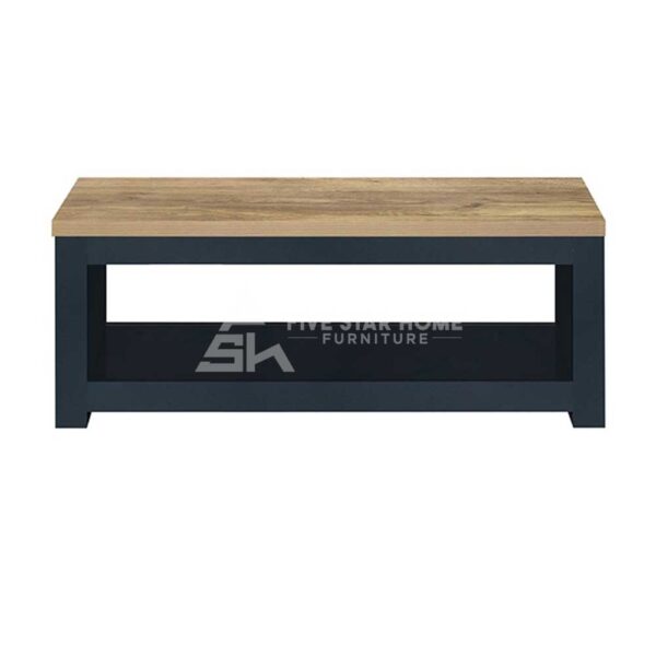 FSH Coffee Table In Navy Blue And Oak