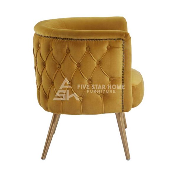 Intercrus Tub Chair With Fabric Upholstered