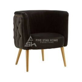 Intercrus Tub Chair With Fabric Upholstered
