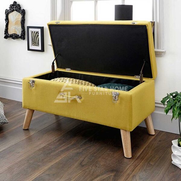 Mursley Fabric Upholstered Storage Bench