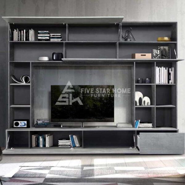 Pandora Media Unit In Oxide And Cement Effect