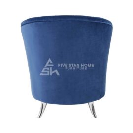 Stylish Velvet Upholstered Accent Chair