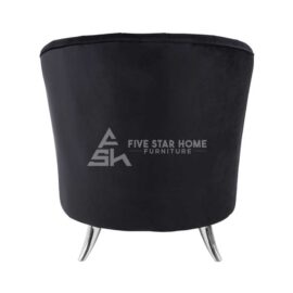 Stylish Velvet Upholstered Accent Chair