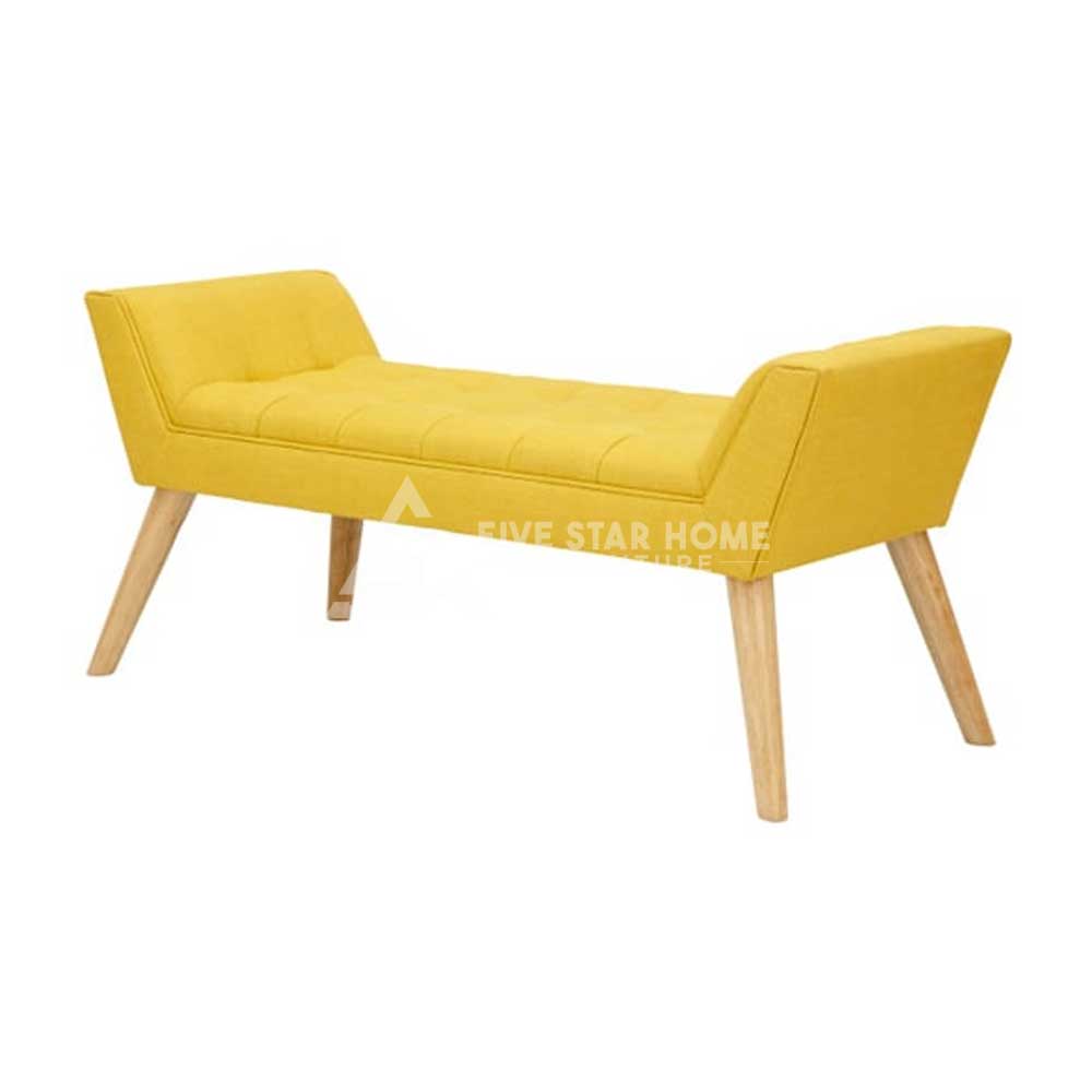 Fabric Upholstered Seat Bench
