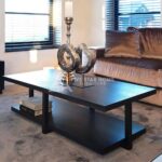 Industrial Chic Center Table in Black