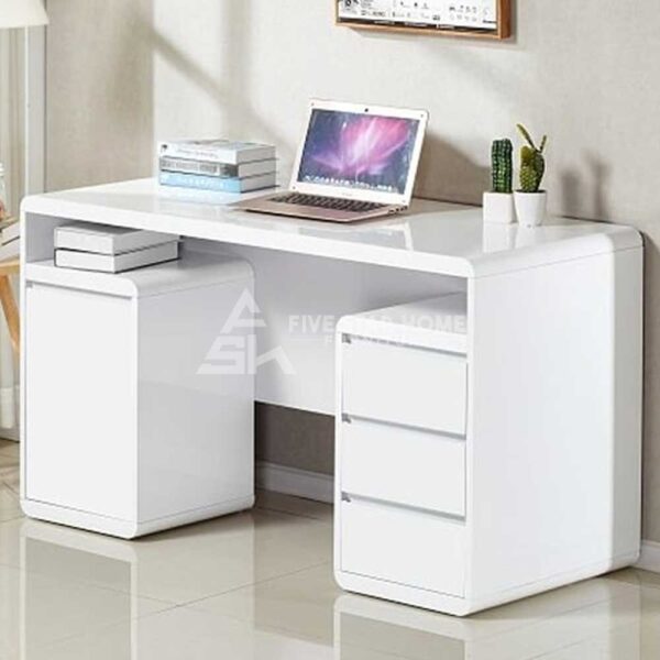 Computer desk with 2024 storage drawers