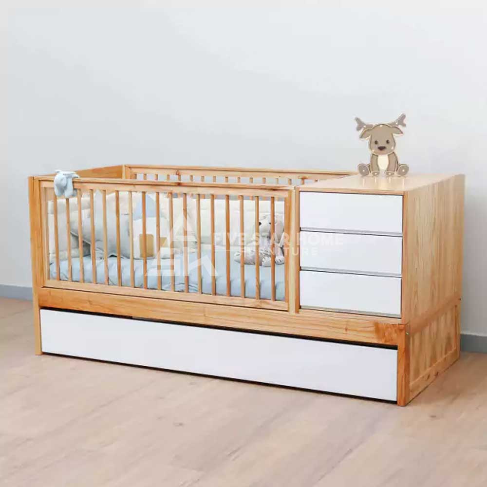 Modern Functional Baby Crib