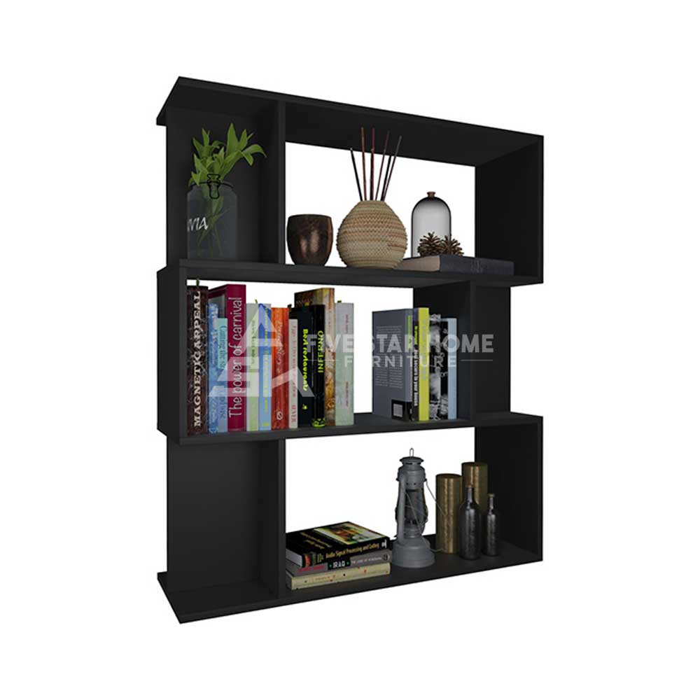 Tenley Wooden Books Cabinet