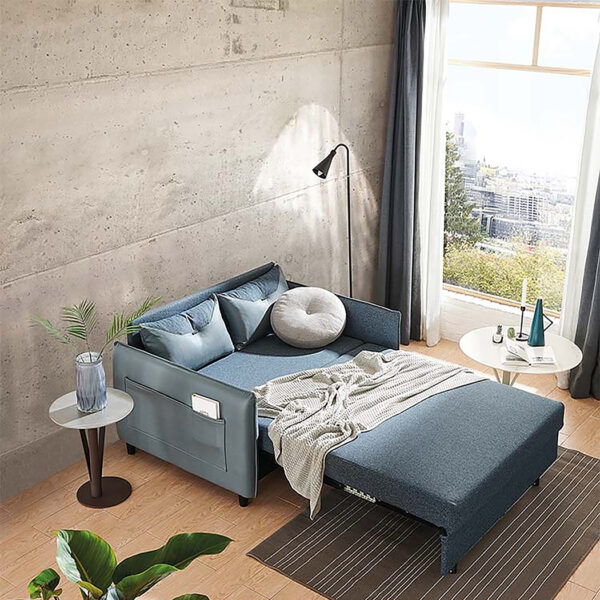 Sofa Cum Bed In Gray