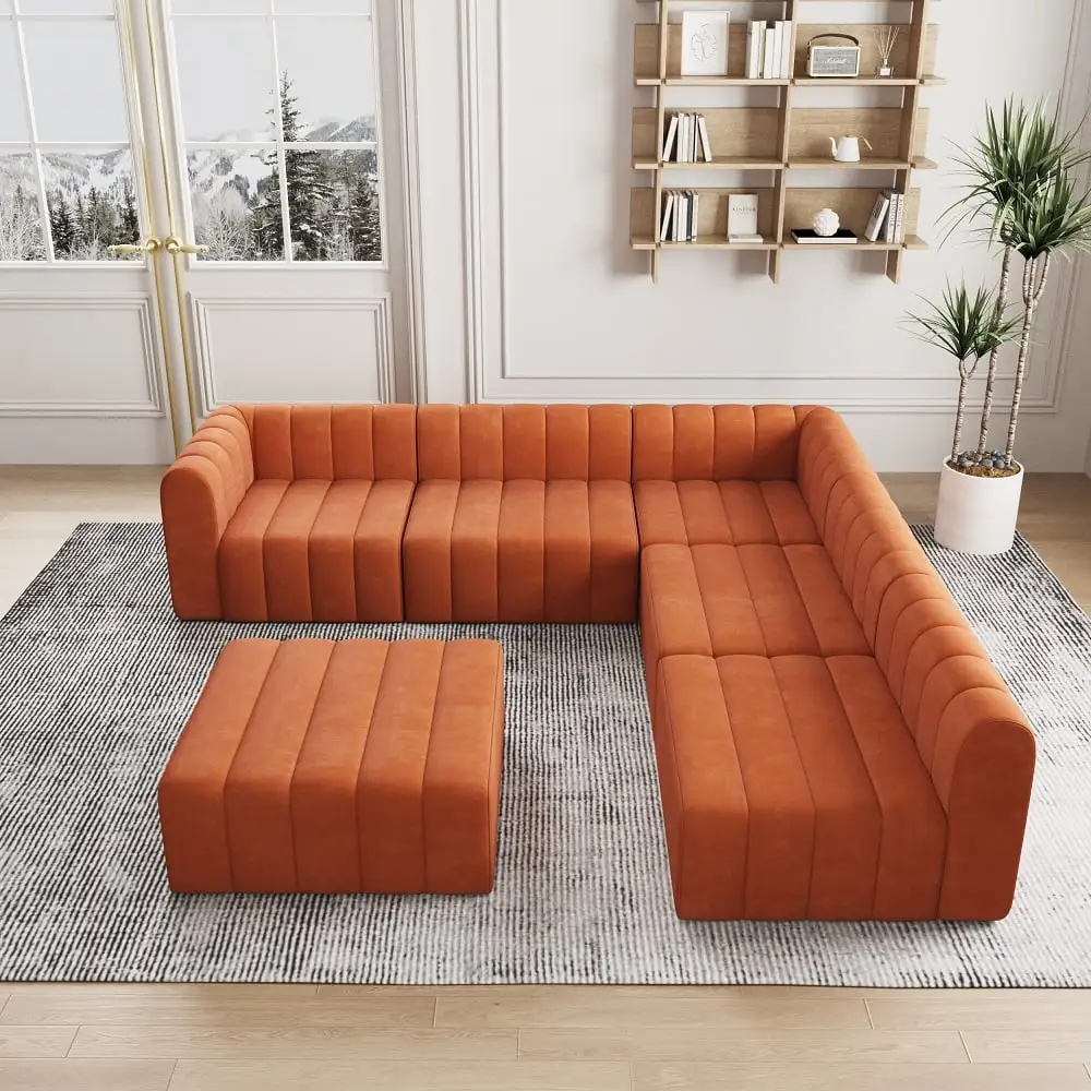 Convertible Modular Sectional Sofa