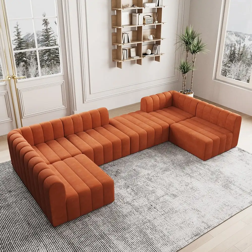 Convertible Modular Sectional Sofa