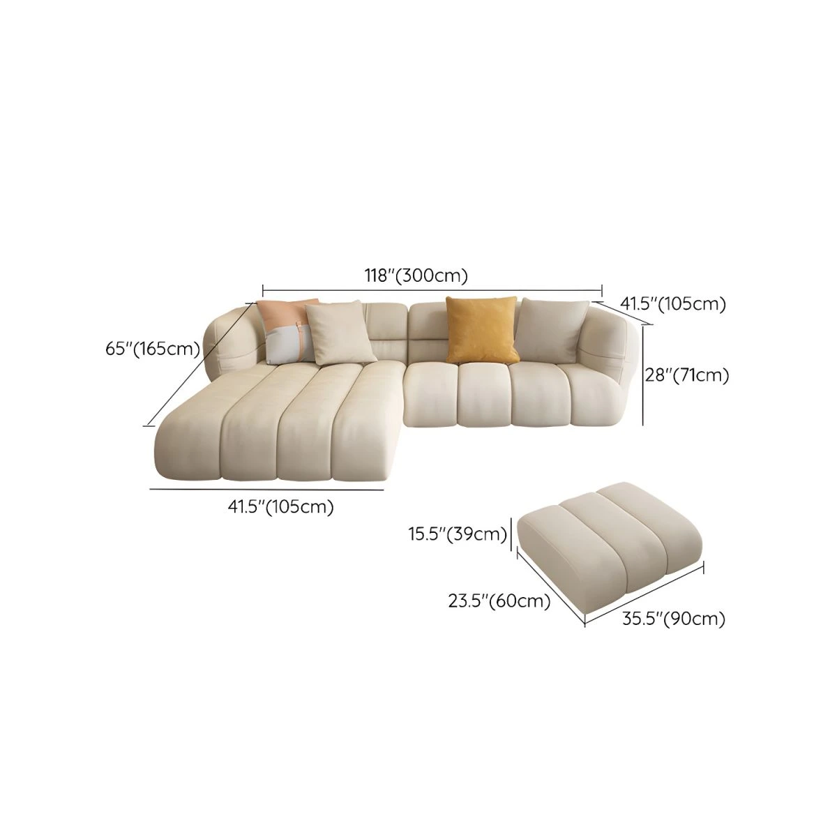 L-Shape Sectional Sofa