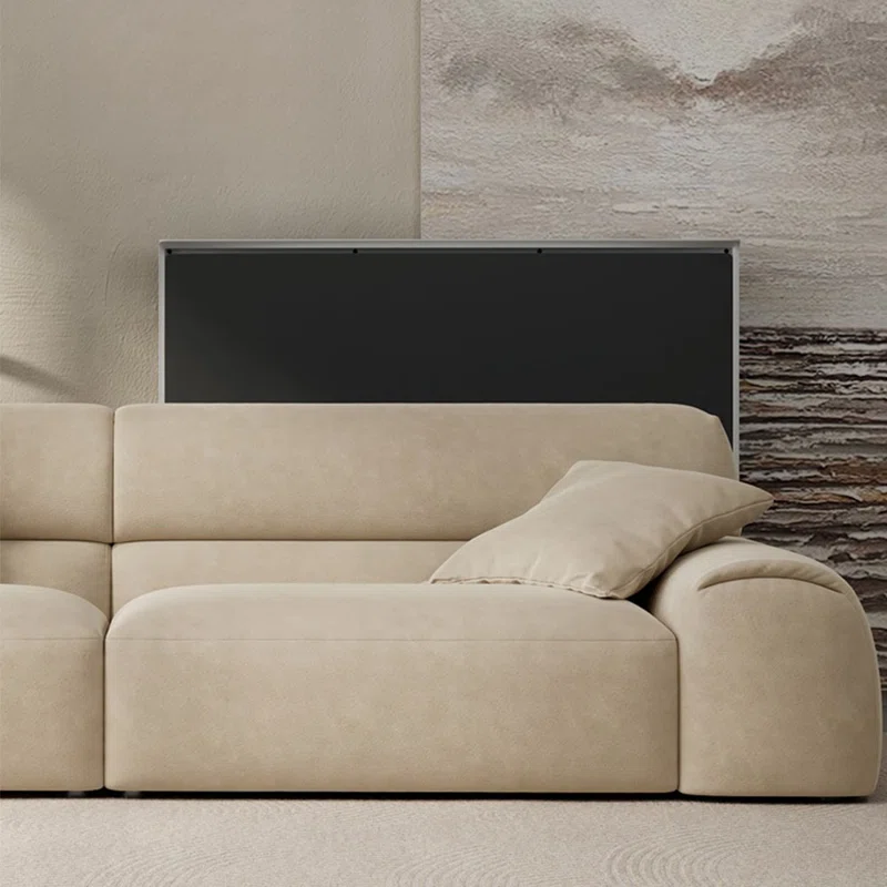 Small Flat Straight Row Sofa