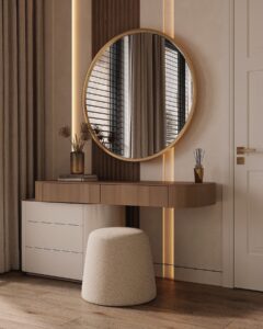 Regal Dressing Table with Mirror