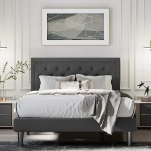 Huagg Tufted Upholstered Platform Bed