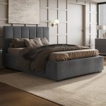 Flair Waltz Double Fabric Bed