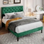 Divino Tufted Upholstered Platform Bed