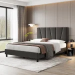 Harper Tall Headboard Upholstered Bed