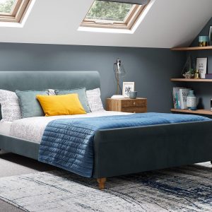 Marley Upholstered Low Rise Bed Frame