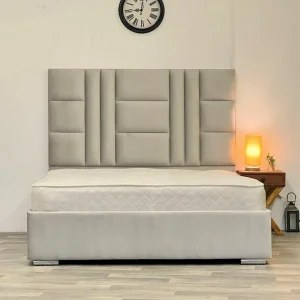 Domino Upholstered Frame Bed