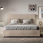 Mika Double Bed Frame Upholstered
