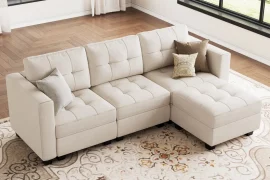 Modern sofa set in a stylish Dubai living room