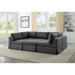 Arbas 6 - Piece Upholstered Sectional Sofa