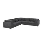 Brayden  5 - Piece Corduroy Sectional Sofa