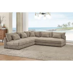 Caileigh 3 - Piece Corduroy Sectional Sofa